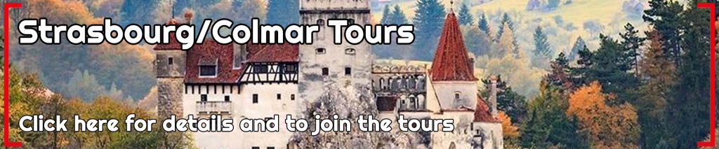 English Strasbourg Colmar Tours - Click here for details and to join the tours