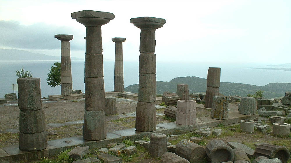 Athena Tapınağı Antik Döneme Yolculuk Efes ve Bergama