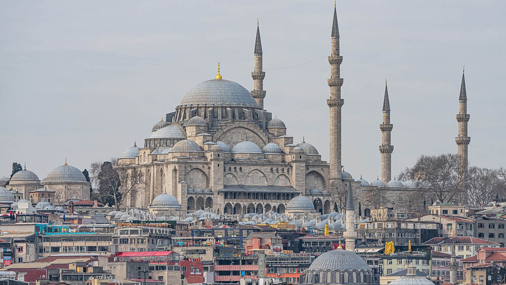 İstanbul'un En İyi 10 Görülmesi Gereken Yeri Süleymaniye Camii