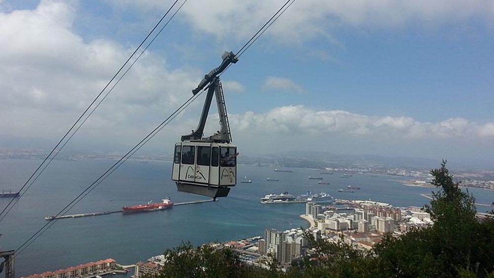 Cebelitarık Gezi Rehberi Gezilecek Yerler Listesi 3 Cebelitarık Teleferiği